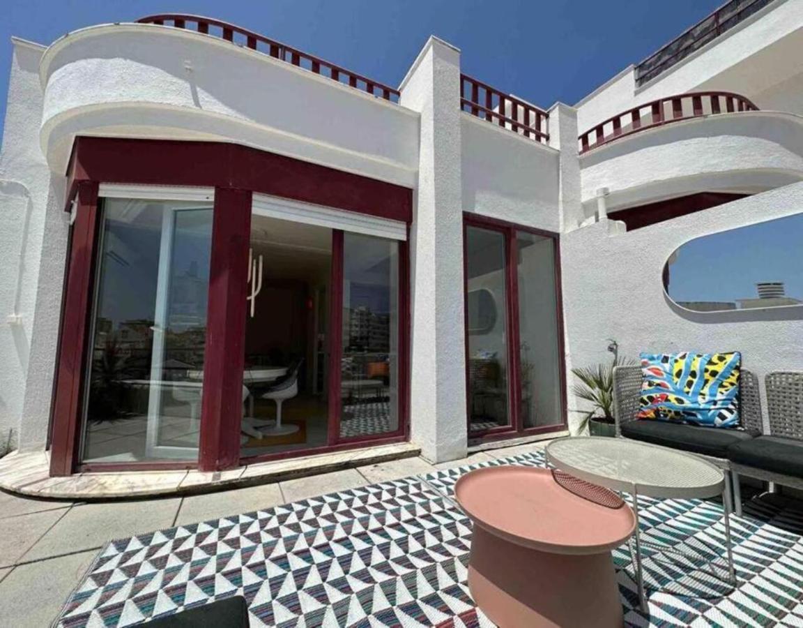 Groovy Caparica Gem With Large Sunny Terrace Apartment Costa da Caparica Bagian luar foto